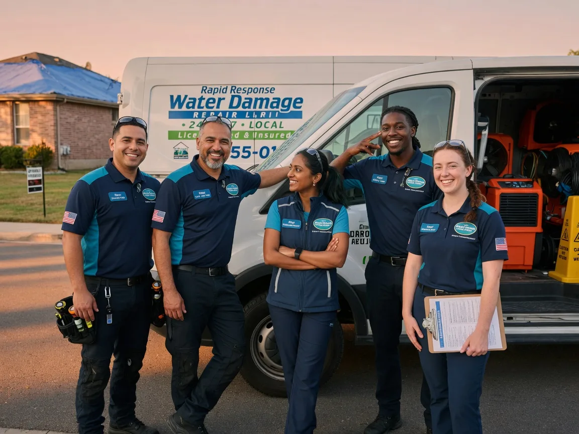 Water Damage Restoration company in New Summerfield, TX