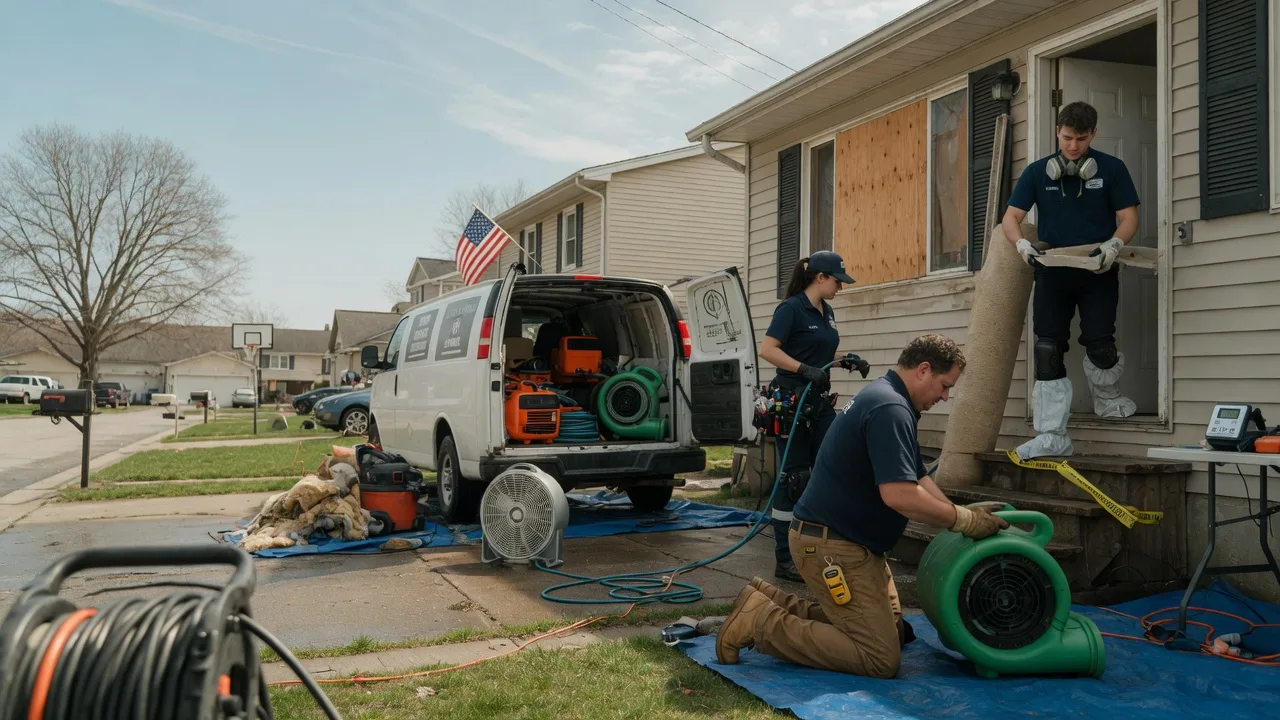 Water Damage Restoration in New Summerfield, TX near me
